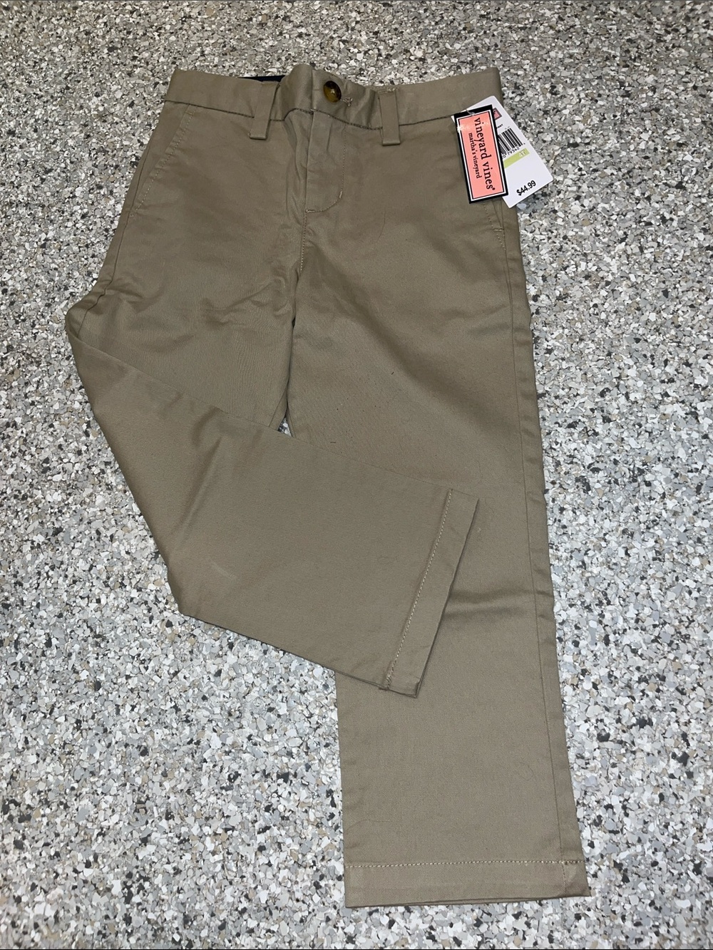 Vineyard Vines Khaki Straight‑Leg Chinos